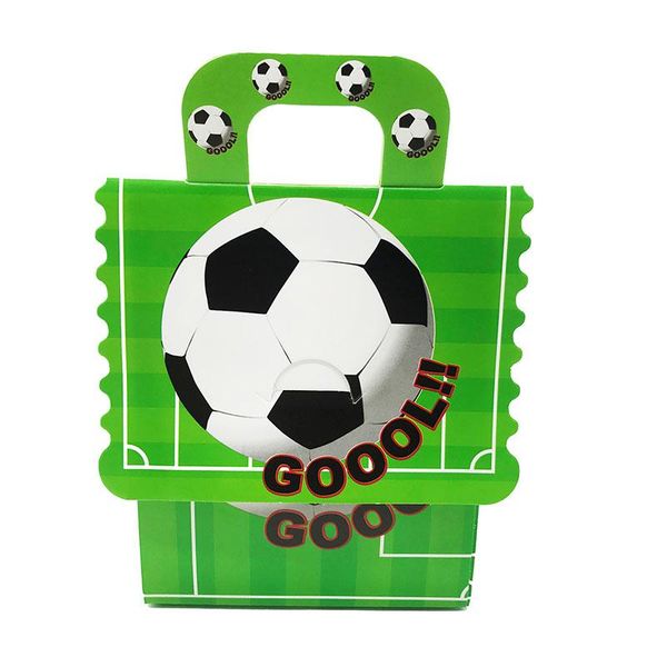 

gift wrap 12pcs/pack football theme candy boxes party decorations favors