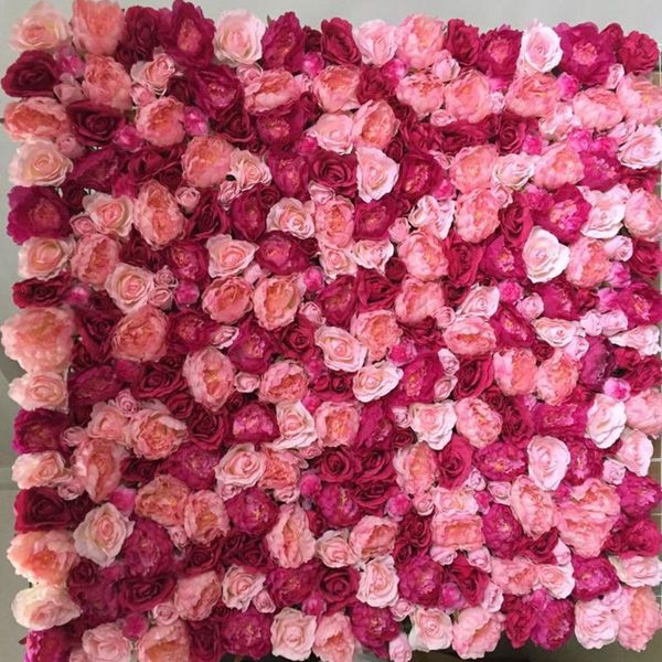 

artificia rose wall for wedding background and home decoration. decorative flowers & wreaths
