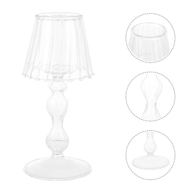 

candle holders crystal glass tea light holder candlestick for wedding party holiday