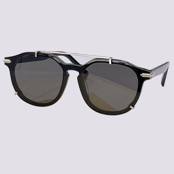 

sunglasses 2021 designer gradual round women man fashion retro metal frame sun glasses uv400, White;black