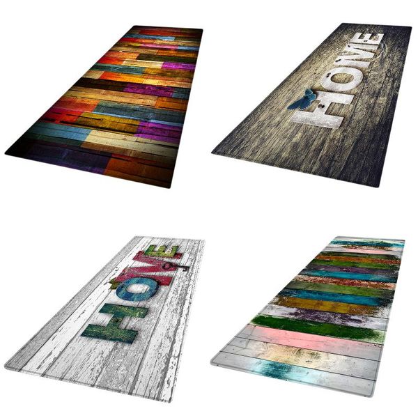 

bath mats 3d home floor mat printed flange soft skid resistant thickend rectangle non-slip carpet household bathroom