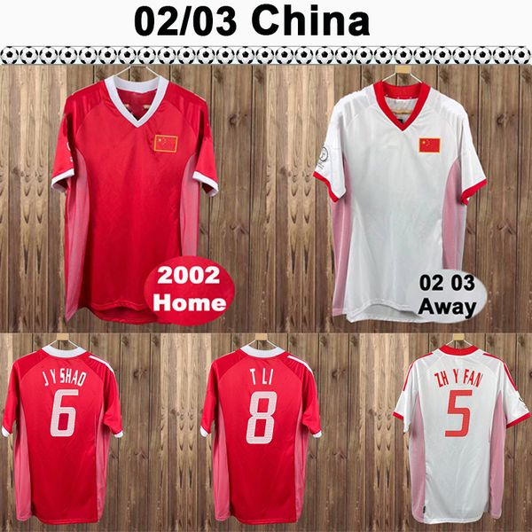 

2002 china retro soccer jersey 02 03 chinese pr li tie zhao junzhe sun jihai du wei su maozhen ma mingyu classic vintage zhiyi fan football, Black;yellow