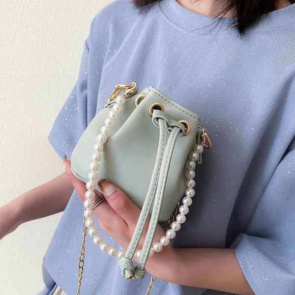 

cross body pearl shoulder messenger bags 2021 fashion women's luxury designer purse lady totes handbags high quality