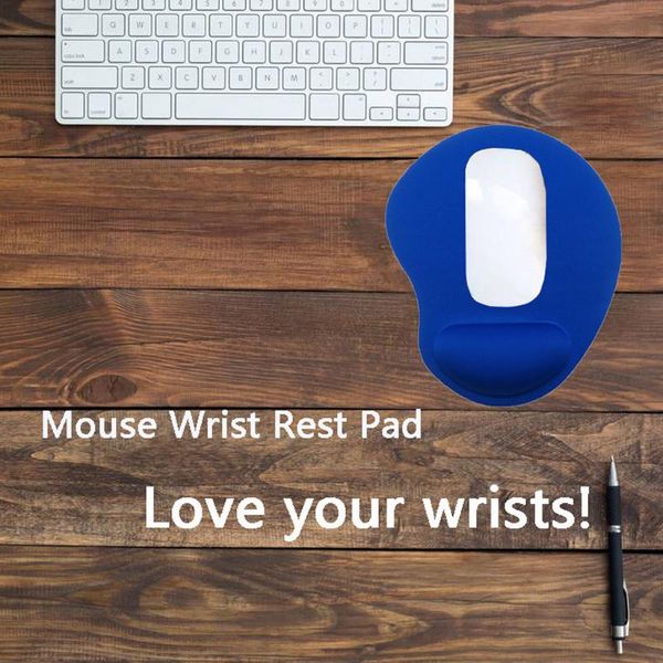 

mouse pads & wrist rests memory foam solid color comfort pain relief perfect rest gaming for computer lapoffice 1pc