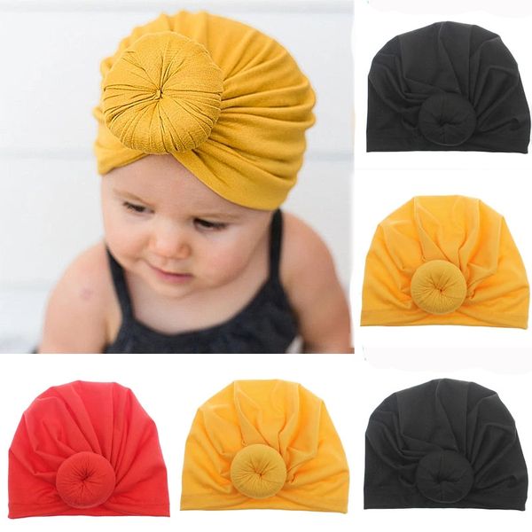 

kids baby girl cotton hat baby beanie hat solid bandana hats baby breathable headwrap soft cap comfortable practical hairband, Blue;gray