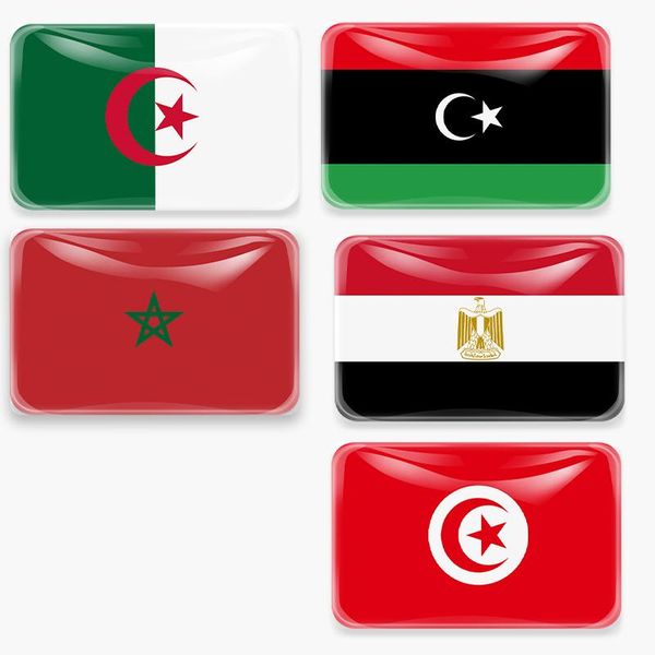 

fridge magnets north africa country flag magnet egypt libya tunisia algeria morocco
