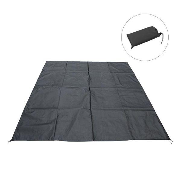 

300x210cm beach rain shelter waterproof foldable travel picnic mat outdoor camping lawn multifunction sun awning extra large bbq pads