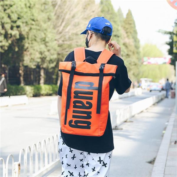 

backpack large capacity men's travel waterproof oxford lapbagpack bags male women's college student school
