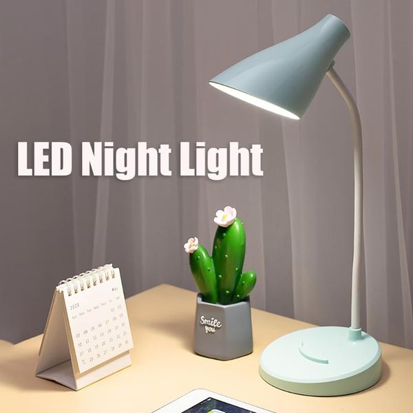 

table lamps adjustable led night light usb rechargeable lamp for study office reading bedroom bedside eye protection desk