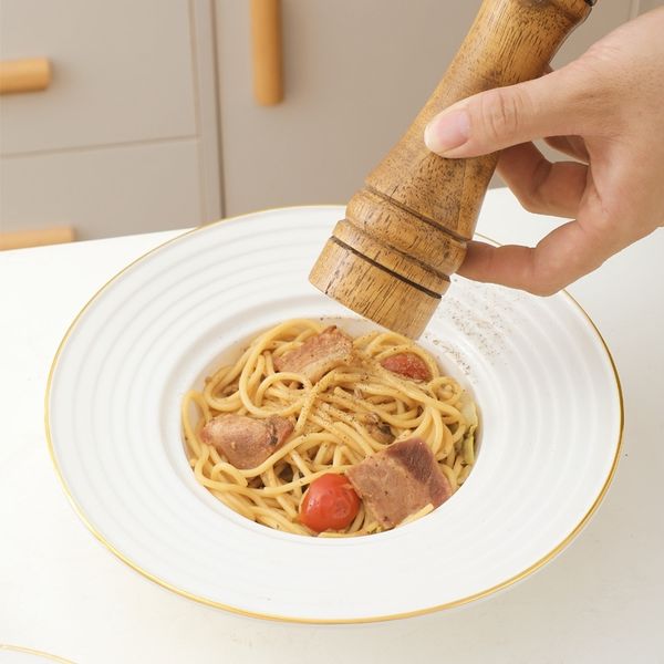 

european pasta tracing phnom penh ceramic tableware straw hat western food soup bowl spaghetti plate
