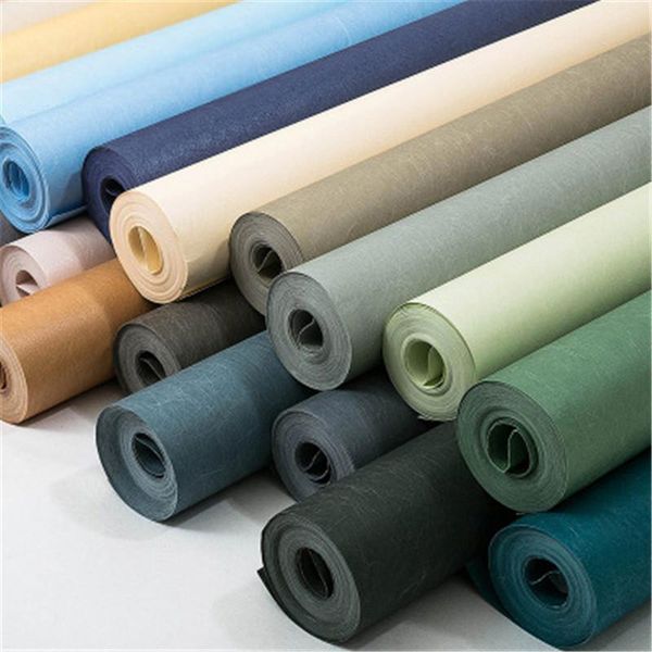 

wallpapers modern simplicity non-woven wallpaper roll home decor solid color wall paper for bedroom living room background nordic wallpaer