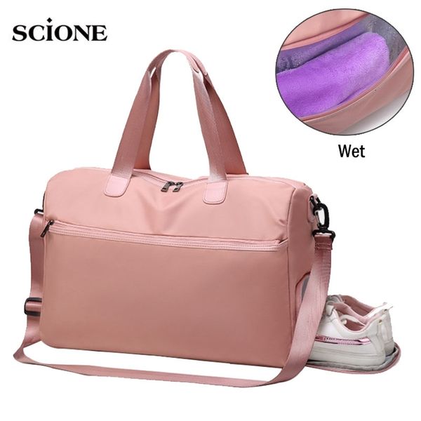 

fitness gym bag sac de sport bags dry wet handbags swimming for women shoes tas travel training waterproof bolsa xa68a