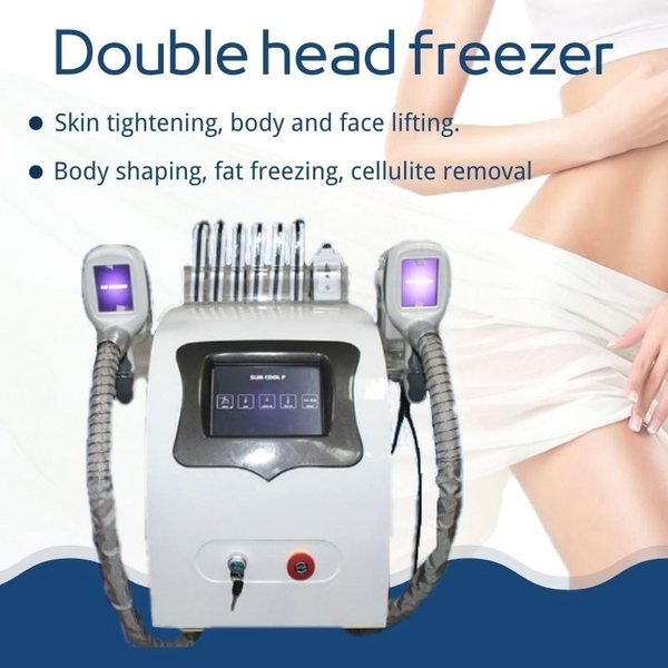 

2022 new portable cryolipolysis fat ing slimming machine cryotherapy ultrasound rf liposuction lipo laser rf machine ce