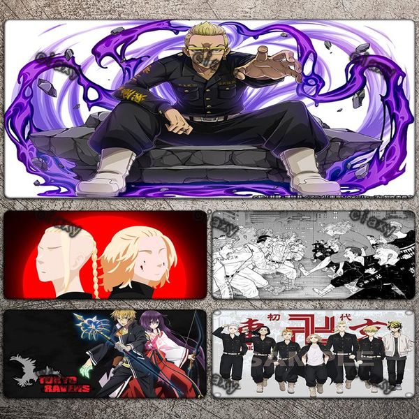 

mouse pads & wrist rests speed pad revengers anime desk mat big computer game custom extended gaming setup gamer accessories rug