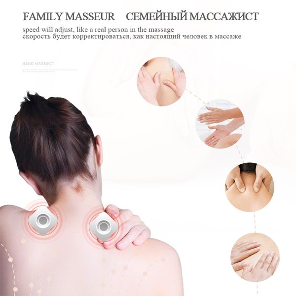 

pain relief neck back waist body massager carding for the back muscle stimulator relieve fatigue electric massage family usage