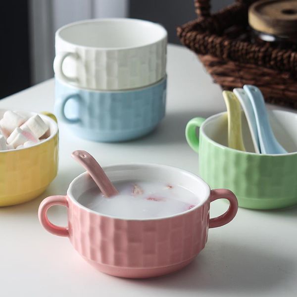 

bowls creative ceramic dessert bowl baby binaural