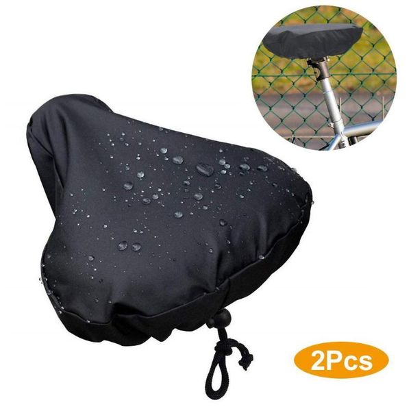 

bike saddles 2021 waterproof bicycle protective coverings seat pack front tube bag saddle pannier rear rain cover useful