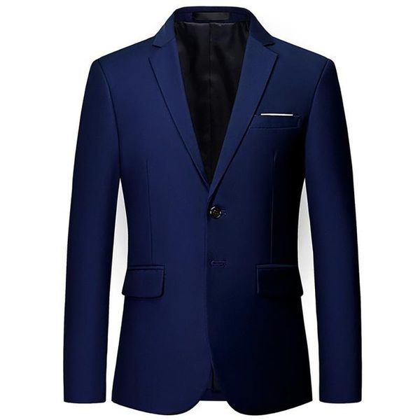 

men's suits & blazers 2021 10 colors plus size 5xl 6xl white formal jackets for men slim fit wedding party dress man classic jacket sui, White;black