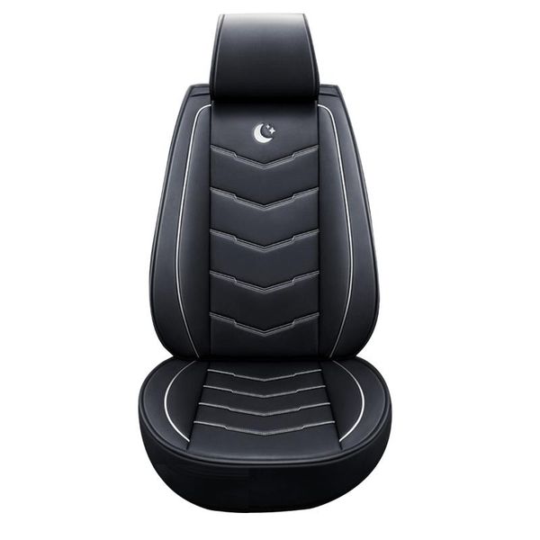 

leather universal car front seat mat breathable cushion pad luxury waterproof dustproof cover automobiles covers