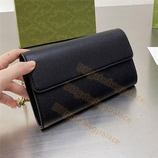 

2022 chain shoulder bags must haveluxurys designers bag handbag messenger women totes fashion vintage handbags classic crossbody clutch purs