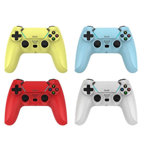 

game controllers & joysticks zy electro-world bluetooth wireless gamepad for ps5 pc somatosensory glare dual vibration games controller
