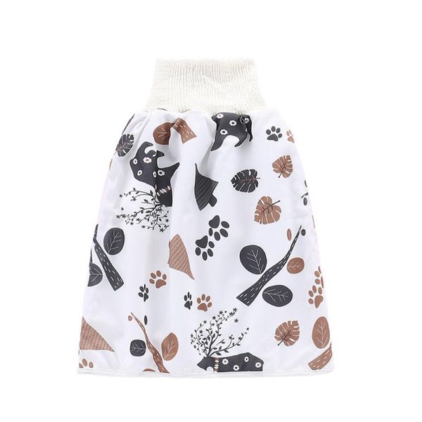 

baby children diaper skirt leak-proof washable waterproof high waist portable absorbent training home easy clean shorts sleep cloth diapers