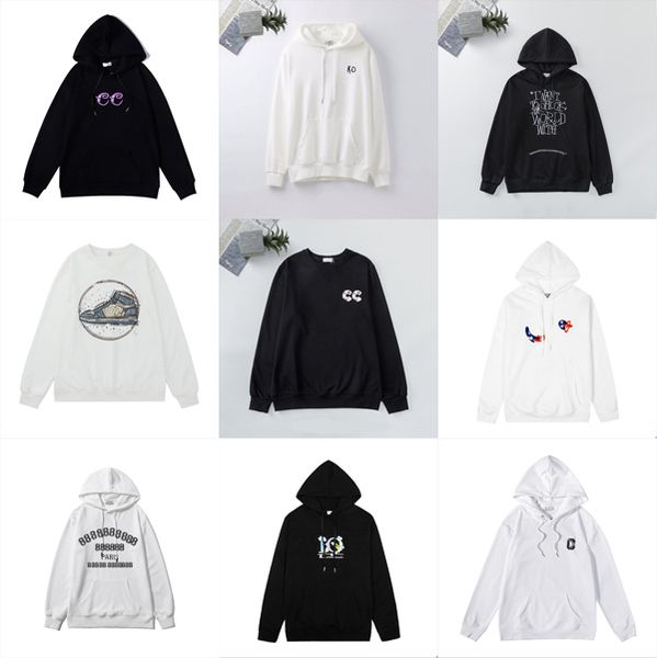 

21ss mens womens designers hoodies fashion men hoodie autumn winter long sleeve hooded pullover clothes sudadera sweatshirts jumper couples, Black