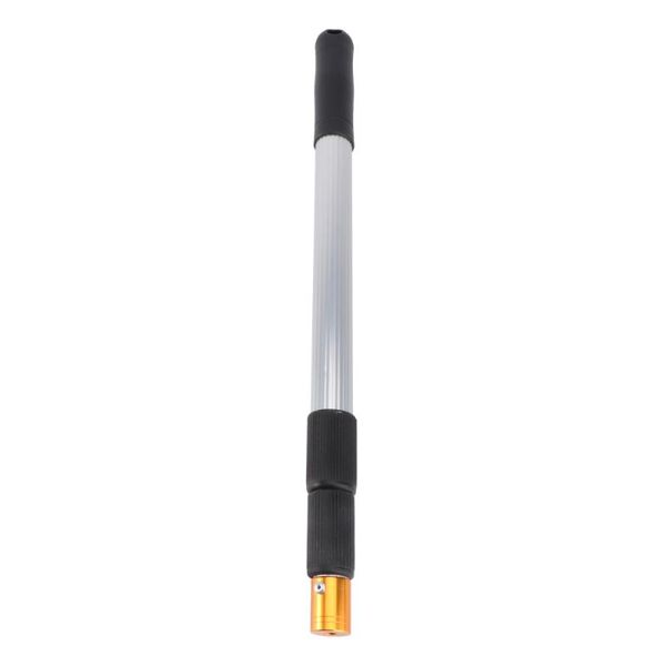 

1pc roller brush extension rod aluminum alloy nut gatherer silver shower curtains