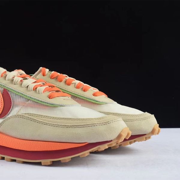 

2021 designer shoes basketball beige orange outdoor sports swear training running sneakers for men and women dh1347-100