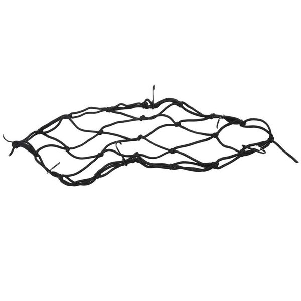 

motorcycle helmets black bungee helmet cargo net 6 hooks luggage/package load cover cord web