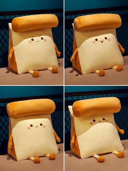 

cushion/decorative pillow creative bedroom bread cushion comfort children fluffy pillows cogines de sala home decor bd50cu