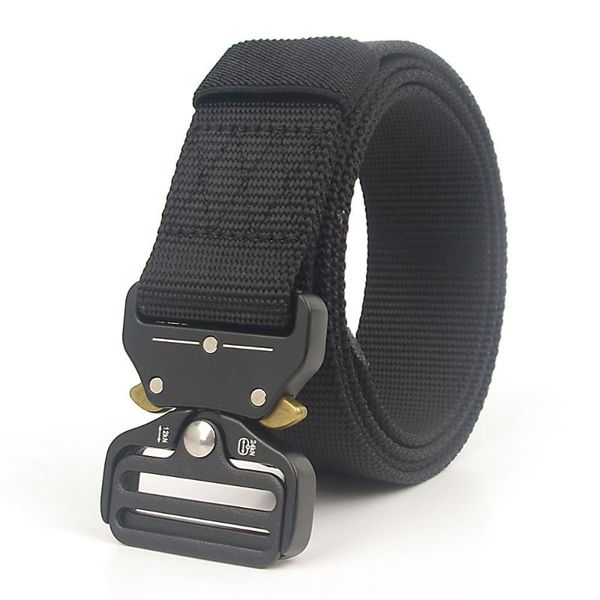 

belts nylon for men military style casual outdoor tactical weave belt army green bracelet, Black;brown