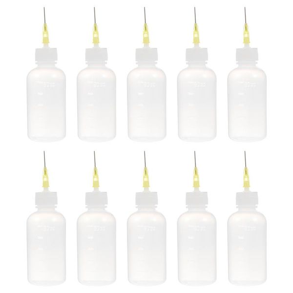 

storage bottles & jars 10pcs needle head glue plastic tip liquid dispenser