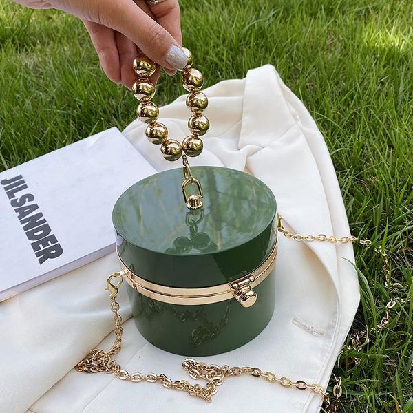 

evening bags woven mini tote bucket bag 2021 summer high-quality pu leather women's designer handbag shoulder messenger