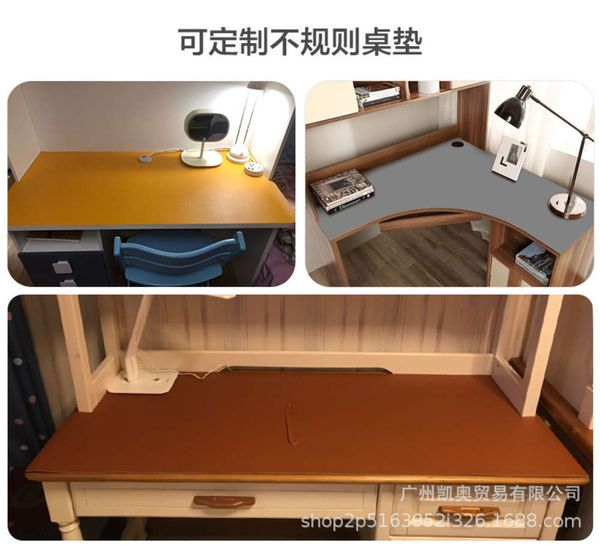 

the mouse pad waterproof writing desk, leather mat for computer training