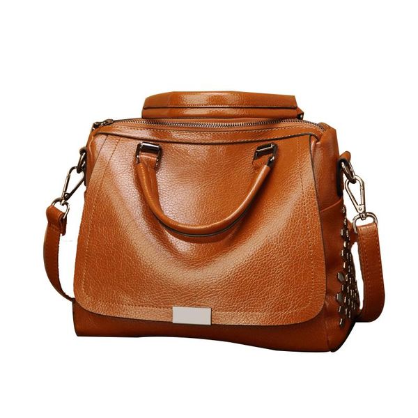 

evening bags women handbag 100%cow leather handbags ladies shoulder tote bag female messenger famous wh12