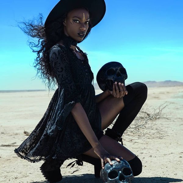 

vintage lace dress women gothic off shoulder flare long sleeve mini dress streetwear grunge hollow out party dress female, Black;gray