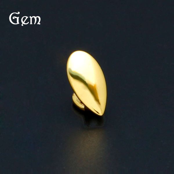 

hip hop plated fangs vampire new single gold teeth dress up gift, Silver