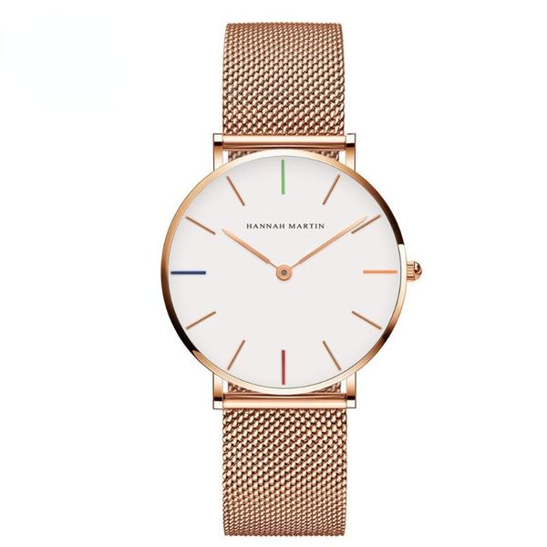 

wristwatches 2021 japanese movement simple waterproof watches women a variety of styles and colors, Slivery;brown