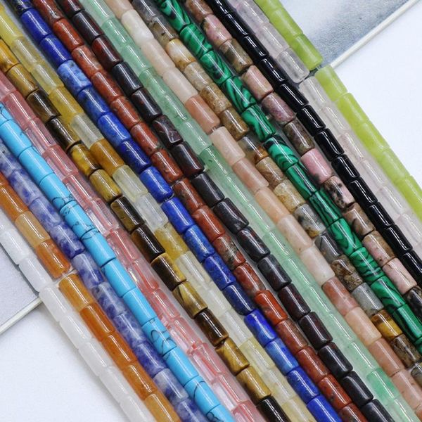 

other natural stone beads cylindrical shaped loose spacer exquisite beaded for jewelry making diy bracelet necklace accessories