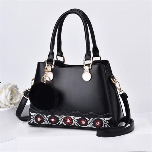 

evening bags luxury high capacity retro female bag 2021 handbag european american ladies embroidered shoulder fashion messenger