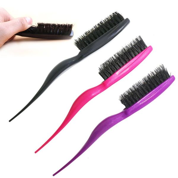 

hair brushes boar brush salon comb teasing for (random color), Silver