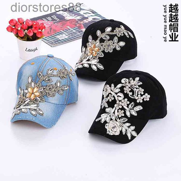 

caps ball cap men's and women's hat summer korean fashion hip hop sun visor casual baseball denim cotton, Blue;gray