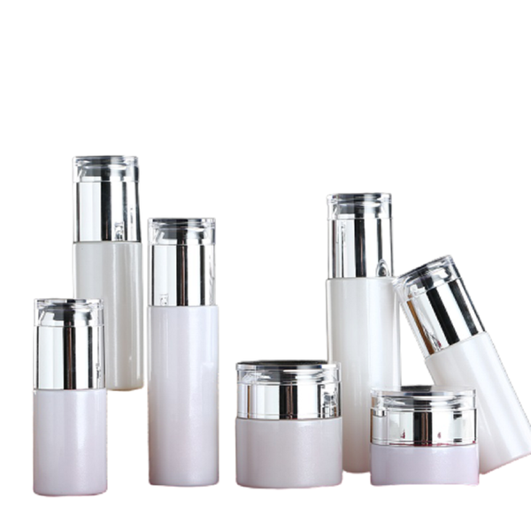

storage bottles & jars 20/30/40/50/60/80ml emulsion lotion pump bottle cosmetic 20g 30g 50g cream jar refillable perfume glass mist spray 10