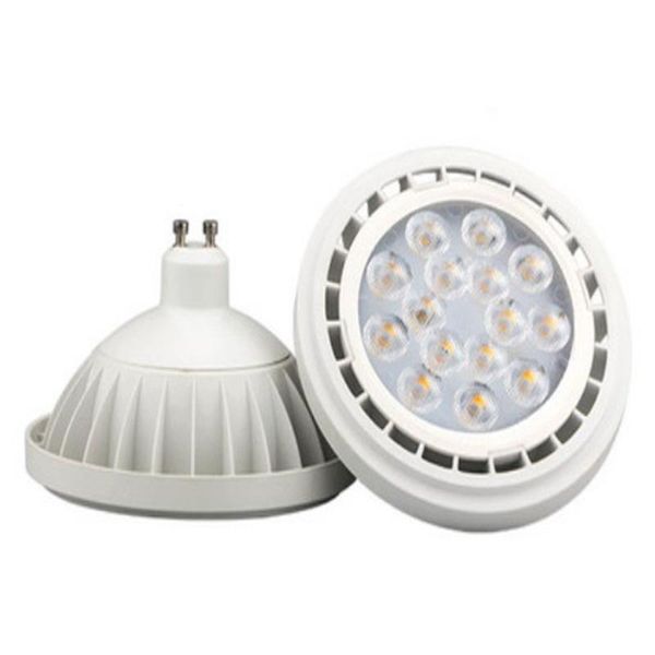 

bulbs dimmable g53 gu10 led ar111 lamp smd3030 12w 15w qr111 es111 spotlight grille light ac85-265v