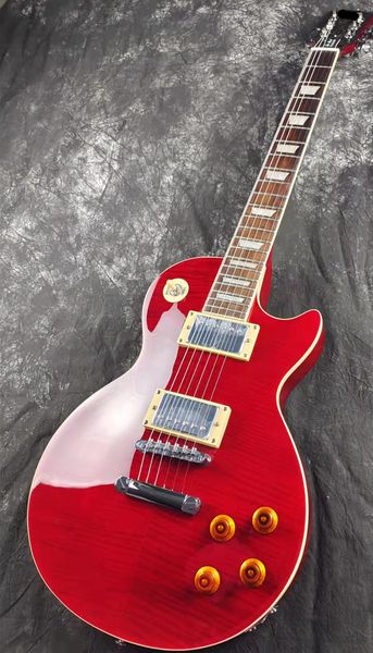 

electric guitar, wine red, mahogany body, rosewood fingerboard, spot sale,