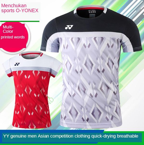 

original badminton jersey sportwear men's and women's fast drying asian team competition dress tennis shirt sets