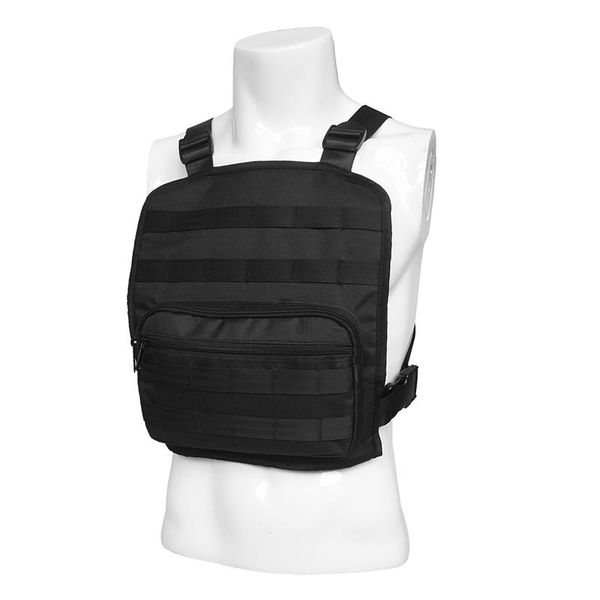 

waist bags multi-functional vest chest rig bag hip hop street style large capacity crossbody for women black oxford messenger men