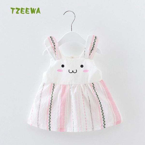 

girl's dresses 2021 summer baby girl cartoon dress for girls sleeveless enfant princess clothing toddler clothes, Red;yellow