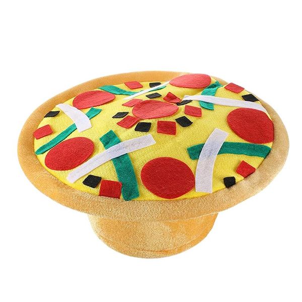 

party hats funny pizza hat,fun halloween costume accessory, supplies decorations,crazy silly hat